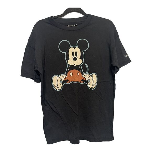 Disney Mickey American Eagle Men's Unisex Fit Oversized TShirt Size XS - Picture 1 of 5
